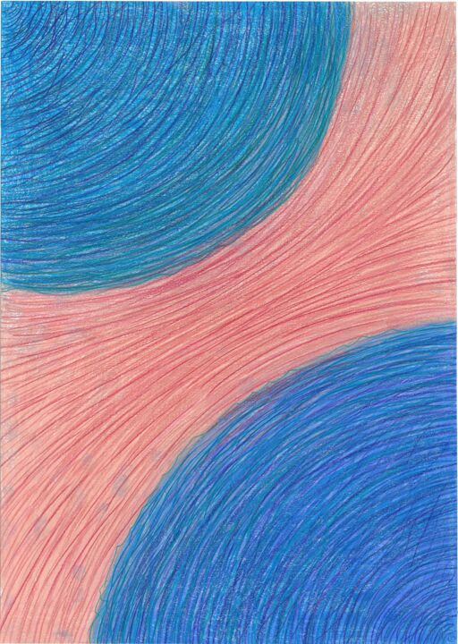 Dessin intitulée "Imprint | Number 1" par Ivan Klymenko, Œuvre d'art originale, Pastel