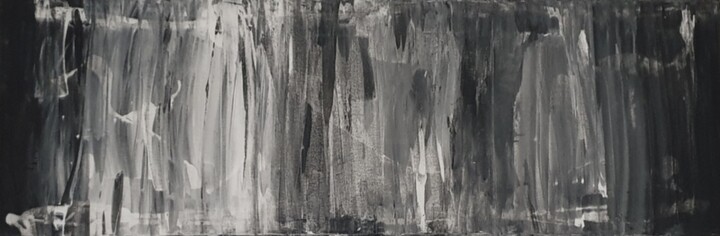 Ζωγραφική με τίτλο "Large grey Original…" από Iveta Zaharova (Kārkla), Αυθεντικά έργα τέχνης, Ακρυλικό