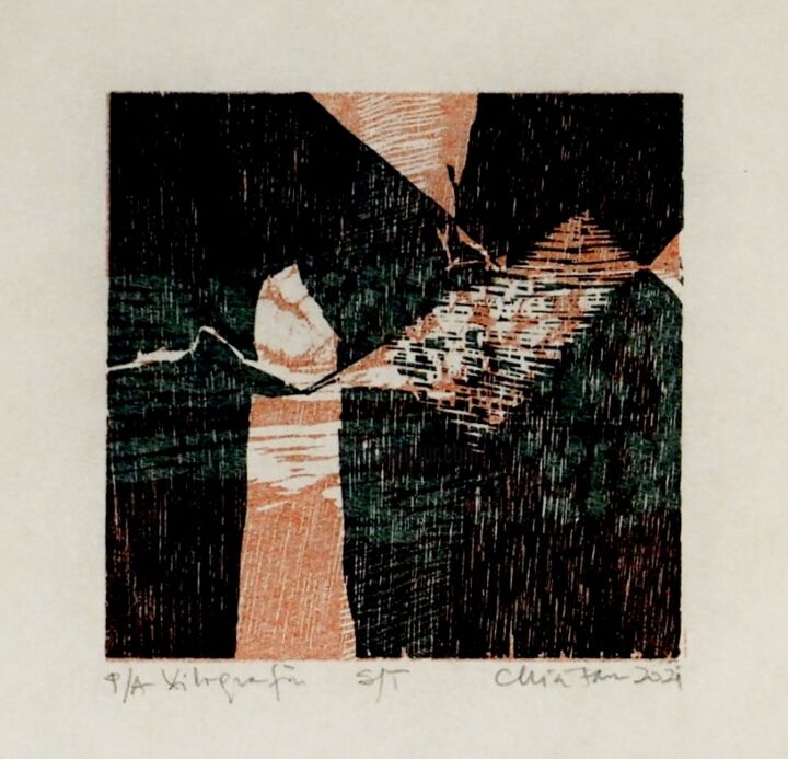 Printmaking titled "Untitled" by Ivonne Chia, Original Artwork, Xylography