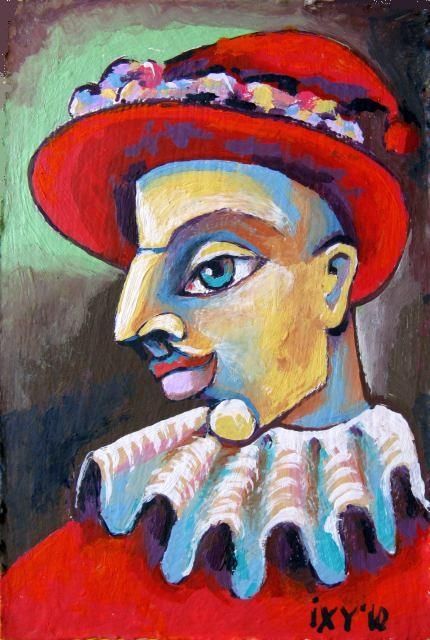 Artmoney - Painting, 12x18 cm ©2010 by Ixygon -
Abstract Expressionism