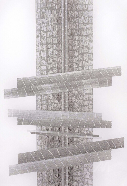 Drawing titled "Le corps subtil" by Izabela Hren, Original Art, Other