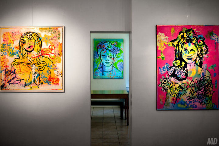 Peinture intitulée "iza-042-md.jpg" par Iza Zaro, Œuvre d'art originale