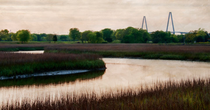 Photography titled "Charelston Creek" by John Pingree, Original Art, Digital Photography