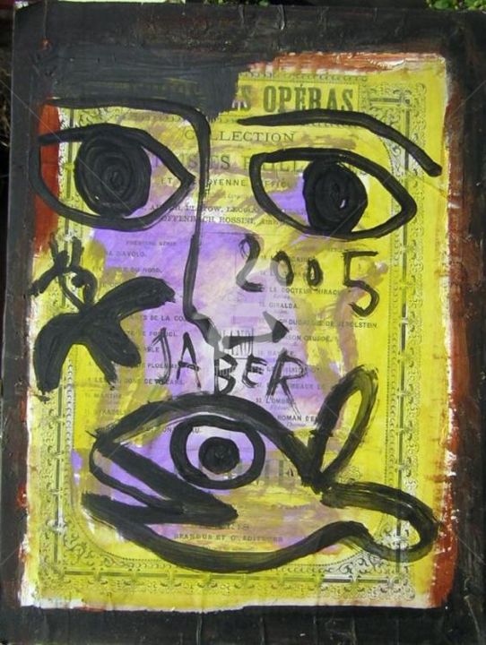 Painting titled "Opera" by Monsieur Jaber, Original Artwork