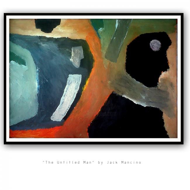 Pittura intitolato "Jack Mancino Abstra…" da Jack C Mancino, Opera d'arte originale, Olio