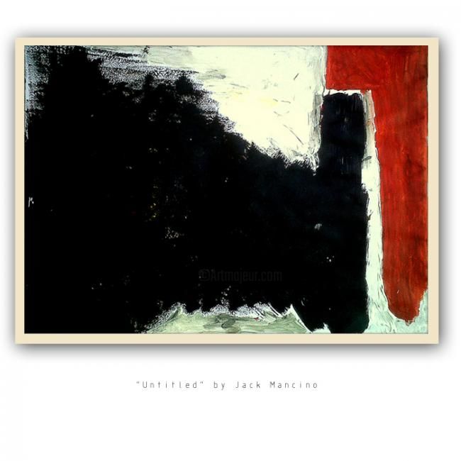 Pintura intitulada "Jack Mancino Abstra…" por Jack C Mancino, Obras de arte originais, Óleo