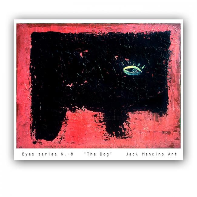 「Jack Mancino Abstra…」というタイトルの絵画 Jack C Mancinoによって, オリジナルのアートワーク, オイル