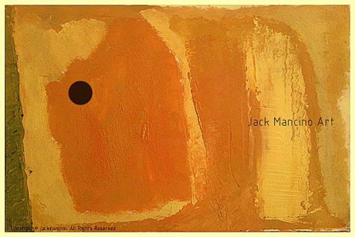 Pintura intitulada "Jack Mancino Abstra…" por Jack C Mancino, Obras de arte originais, Óleo