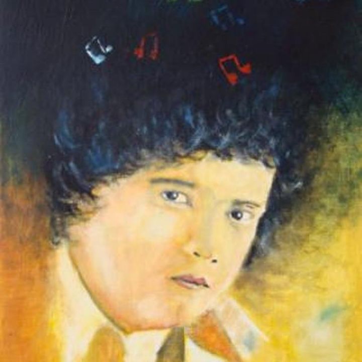Painting titled "Milton Carlos" by Jack Mast, Original Artwork, Oil