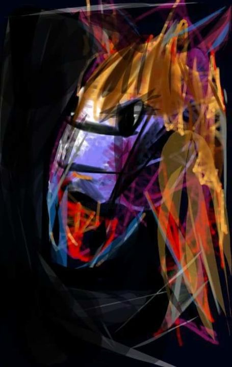 Arts numériques intitulée "Tornado..." par Jacky Patin, Œuvre d'art originale