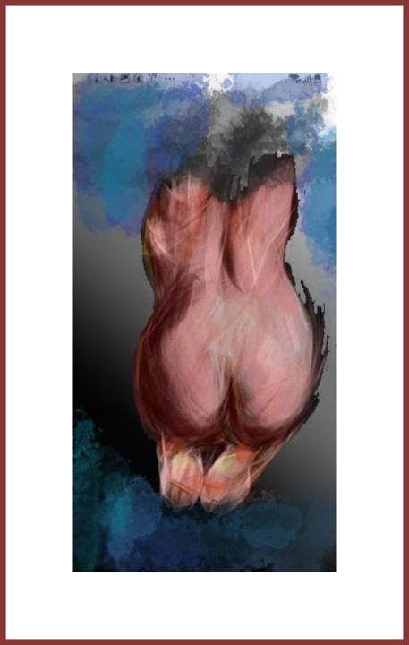 Digital Arts titled "Corps..." by Jacky Patin, Original Art, Digital Painting