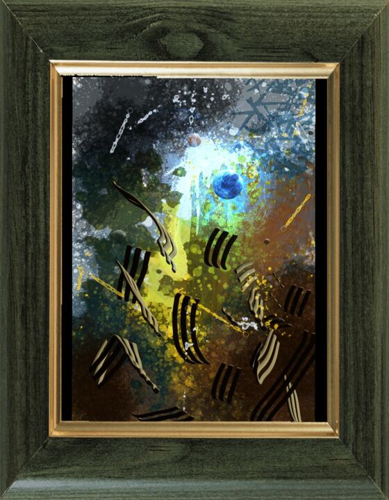 Arte digitale intitolato "Future périphérie d…" da Jacky Patin, Opera d'arte originale, Pittura digitale