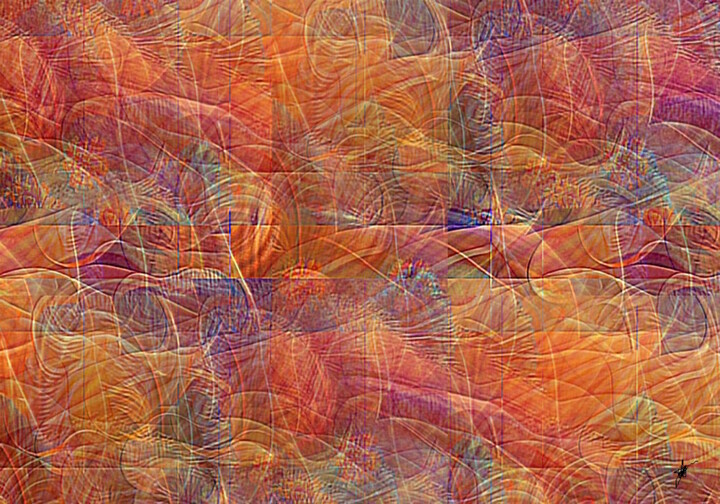 Digital Arts titled "Mint #113" by Jacob Palmont, Original Artwork, Digital Collage