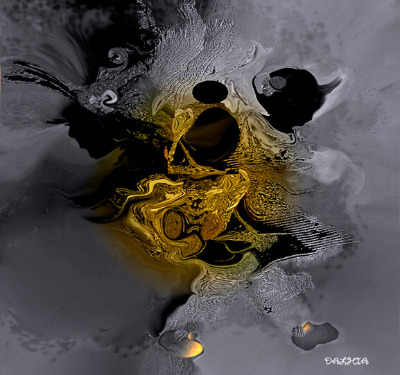 Digital Arts titled "Rôles inversés et s…" by Jacqueline Jouan (Dalhia), Original Artwork, Digital Painting