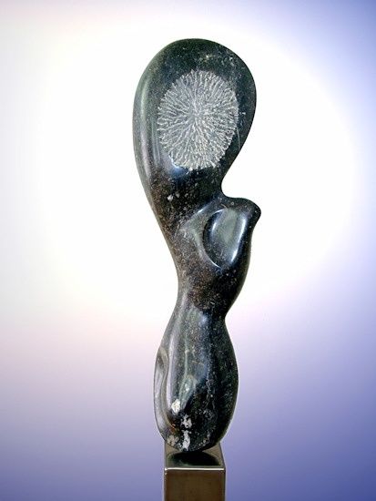 Escultura intitulada "Gemstone" por Jacqueline De Vaan, Obras de arte originais