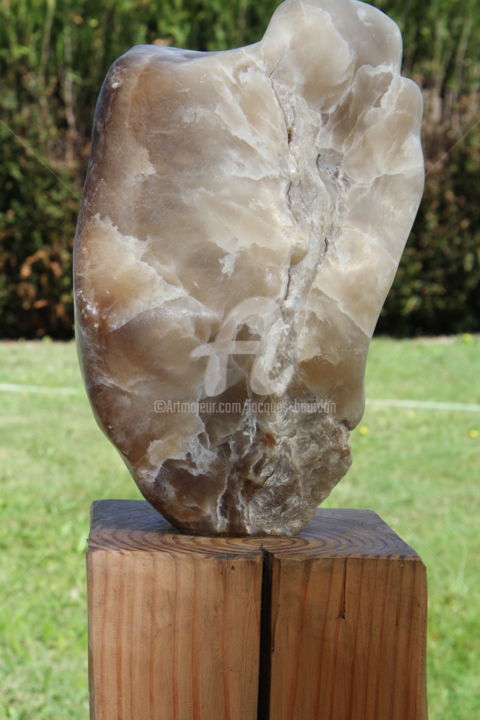 Sculpture titled "seisme" by Jacques Bourdon (JAQ), Original Artwork, Stone