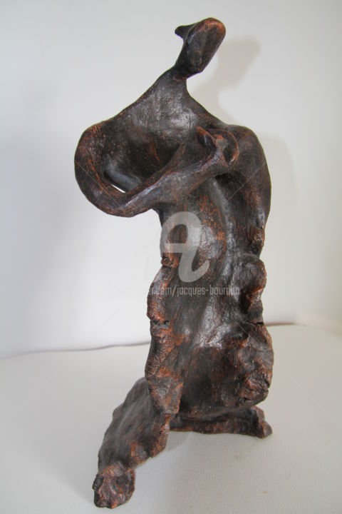 Sculpture titled "offrande   offering" by Jacques Bourdon (JAQ), Original Artwork