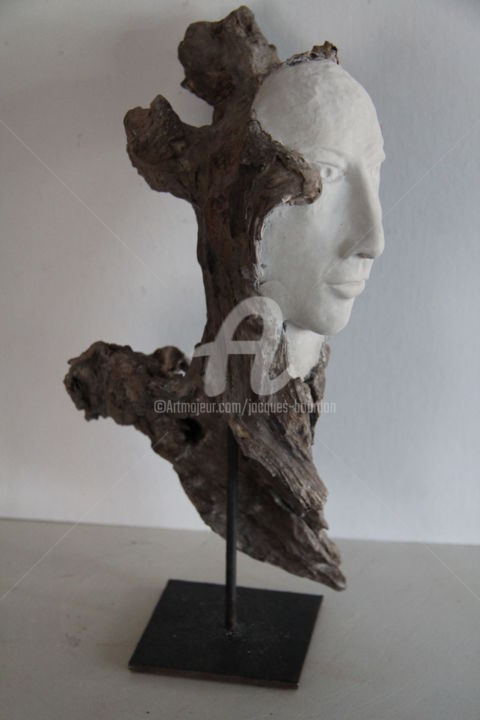 Skulptur mit dem Titel "rencontre forestièr…" von Jacques Bourdon (JAQ), Original-Kunstwerk
