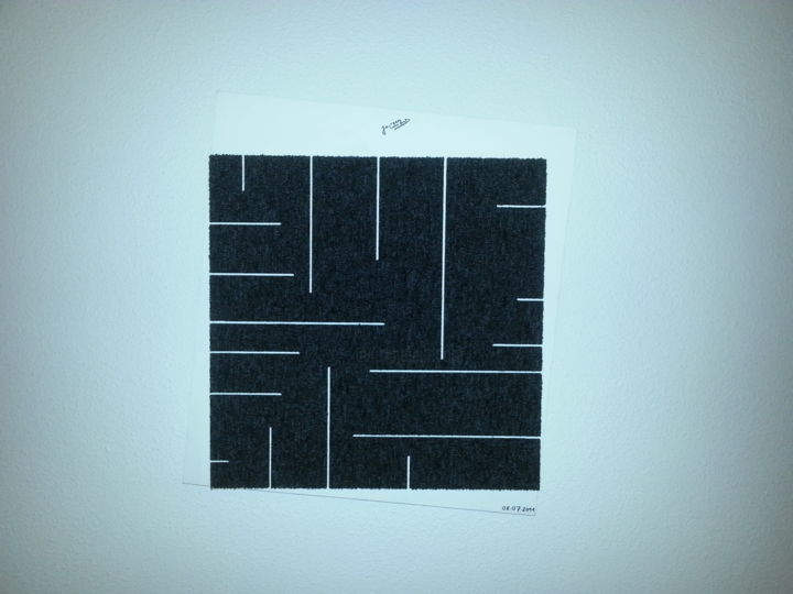 Artisanat intitulée "L' IMPOSSIBLE EST P…" par Jacques Courbot, Œuvre d'art originale