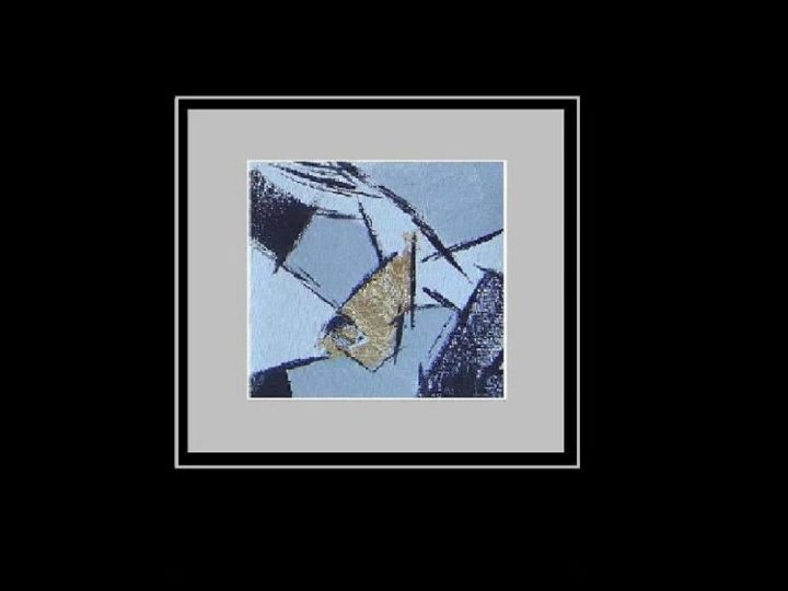 Pittura intitolato "abstracta 54.4 acry…" da Jacques De Poorter, Opera d'arte originale