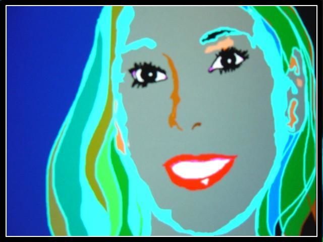 Digitale Kunst getiteld "pop-art del 2.d'apr…" door Jacques De Poorter, Origineel Kunstwerk