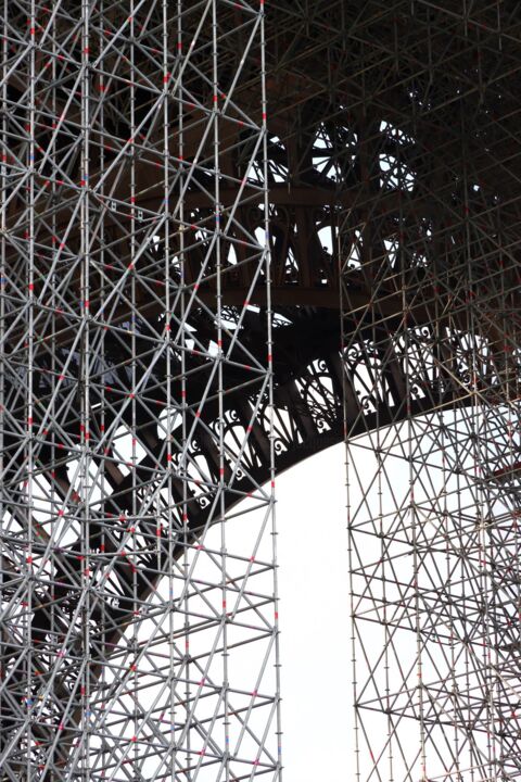 Photographie intitulée "EIFFEL Tower 1/6" par Jacques Jégo, Œuvre d'art originale, Photographie non manipulée