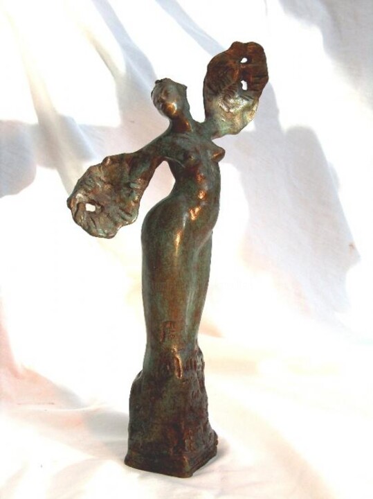 Sculpture titled "rêve d'envol" by Jacques Stauffert, Original Artwork