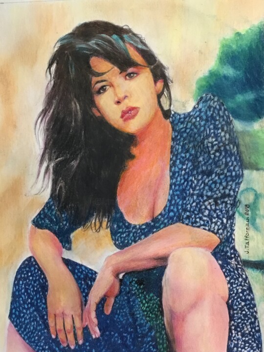 Painting titled "SOPHIE 2." by Jacques Tafforeau, Original Artwork, Other