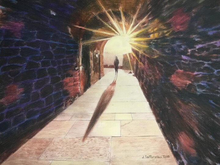 Painting titled "ALBA 1. Le passage." by Jacques Tafforeau, Original Artwork, Other