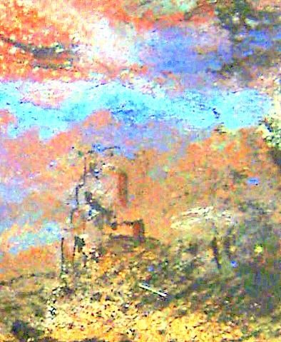 Painting titled "Pharos" by Jacques Coeur, Original Artwork