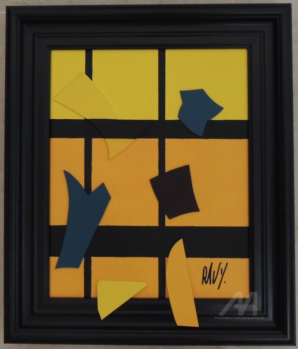 Painting titled "EC 6009/2020" by Jordan Ravy, Original Art, Acrylic