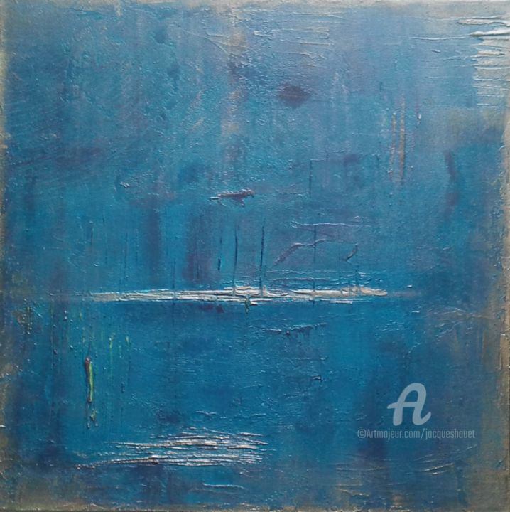 Painting titled "Ambiance 8 (Yucatan)" by Jordan Ravy, Original Artwork, Acrylic