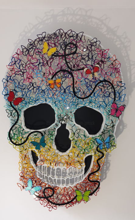 Sculpture intitulée "volte-face" par Jacquin Patrick, Œuvre d'art originale, Métaux