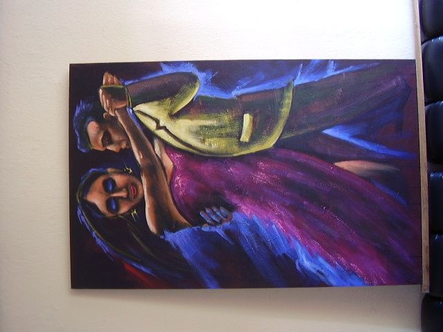 Pittura intitolato "BOLERO" da Jorge Duarte Diaz, Opera d'arte originale