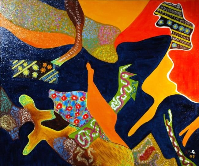 Patchwork, Painting by Jag Artmajeur