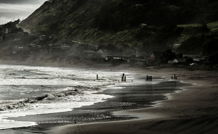 Photographie intitulée "Playa" par Jaime O'Ryan, Œuvre d'art originale, Photographie numérique