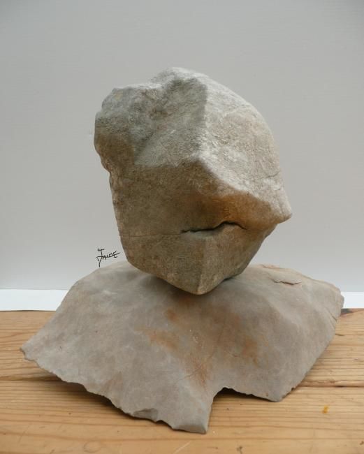 Rzeźba zatytułowany „CAP DE PEDRE STYLIS…” autorstwa Jaime Garcia, Oryginalna praca