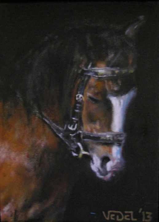 Painting titled "Spirit" by Jakob Sørensen, Original Art, Oil