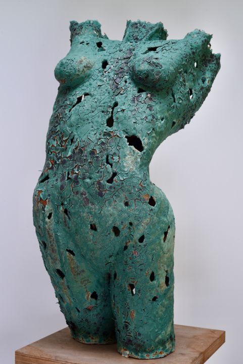Rzeźba zatytułowany „Beryl” autorstwa James Daly, Oryginalna praca, Ceramika
