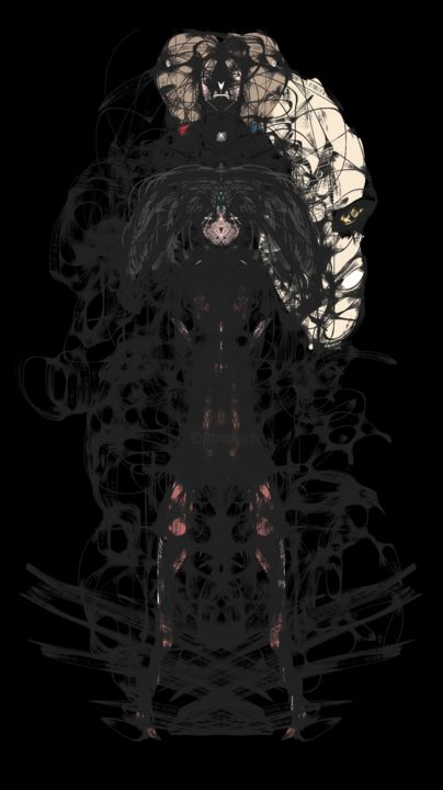 Digital Arts titled "Assasins (Death In…" by Məˈnæsə, Original Art, Digital Painting