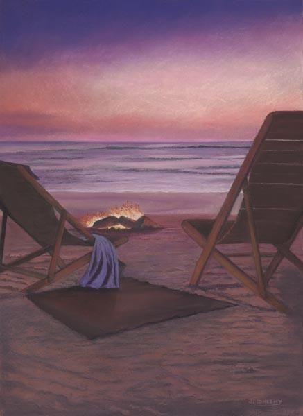 Painting titled "Interlude" by James Sheehy, Original Artwork
