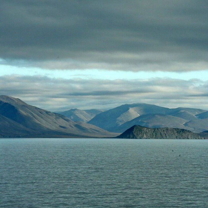Photographie intitulée "Bering Strait" par Jan Osin, Œuvre d'art originale, Photographie non manipulée
