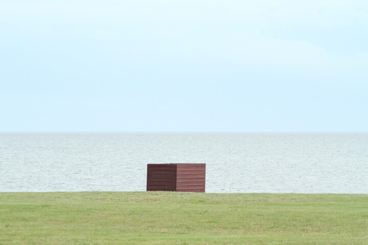 Fotografie getiteld "Beach box" door Jan Walczewski, Origineel Kunstwerk, Digitale fotografie