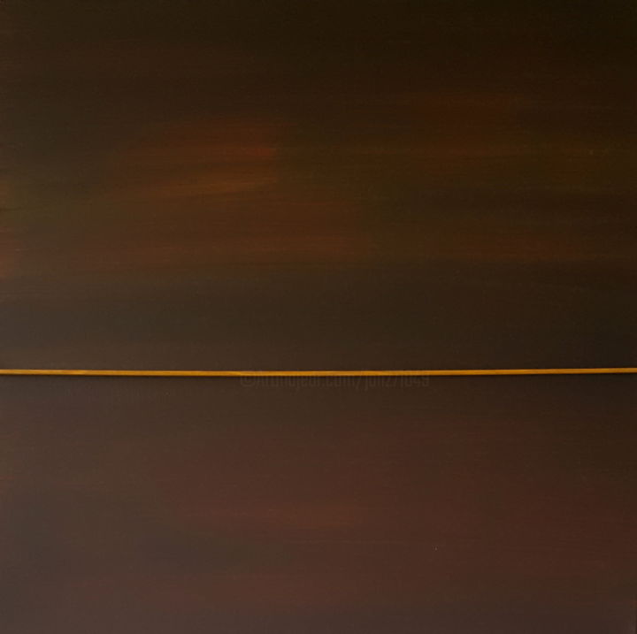 Скульптура под названием "Horizon" - Jan Schrijver, Подлинное произведение искусства, Дерево