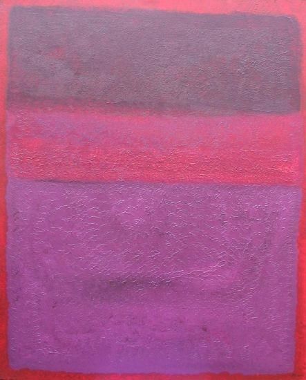 Pintura titulada "Purple haze" por Janick Artusse, Obra de arte original