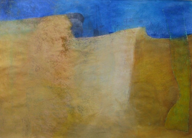 Pittura intitolato "Dune" da Janis Zingitis, Opera d'arte originale, Olio