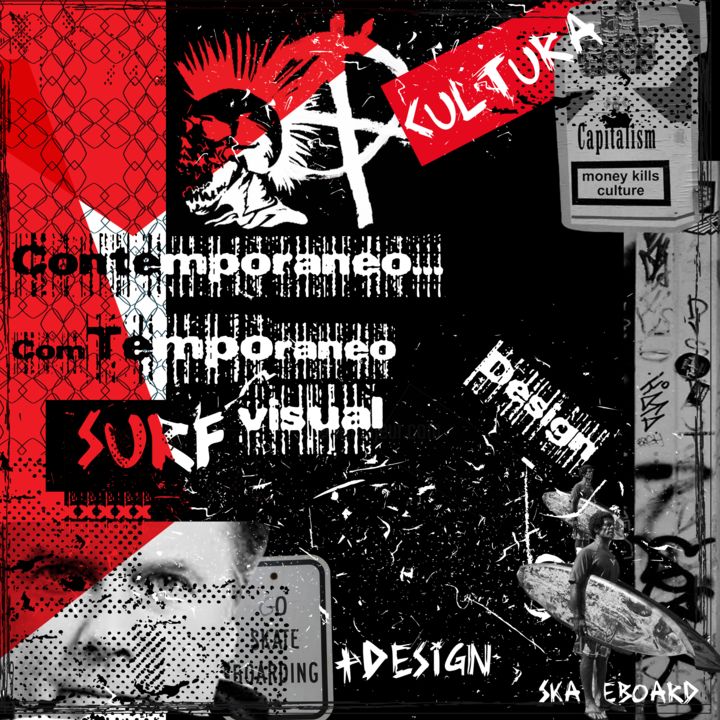 Arte digital titulada "Design contempunk" por Janis Odara, Obra de arte original, Otro