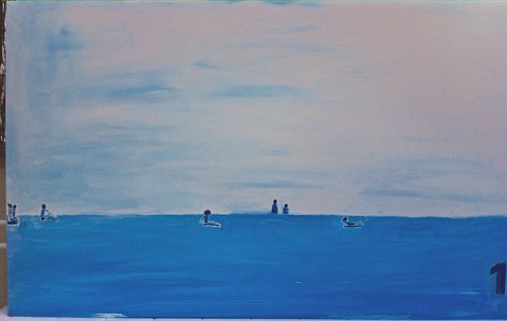 Pintura titulada "TOILE 101" por Jano, Obra de arte original,