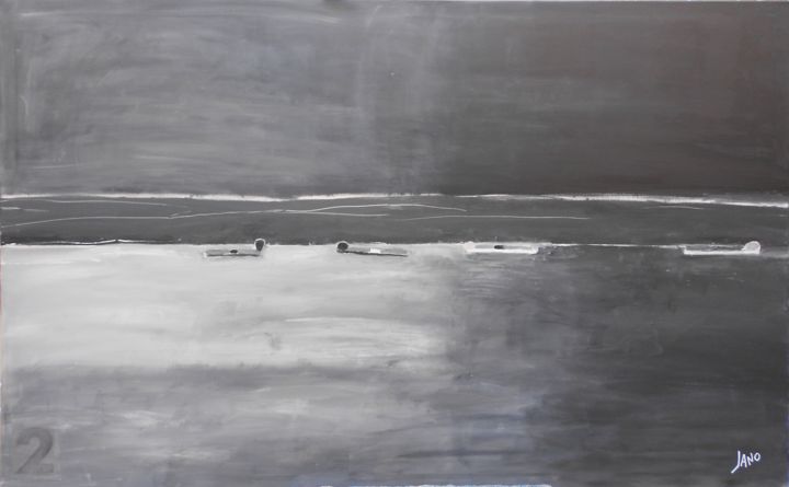 Pintura titulada "TOILE 122" por Jano, Obra de arte original,