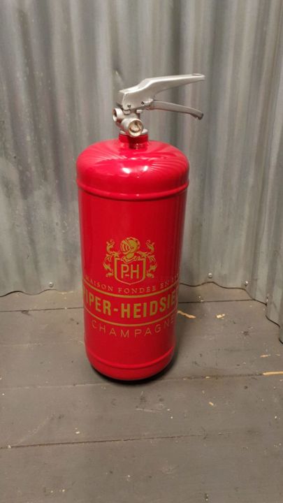 Design titled "Red Fire Extinguish…" by Januart2019, Original Artwork, Furniture